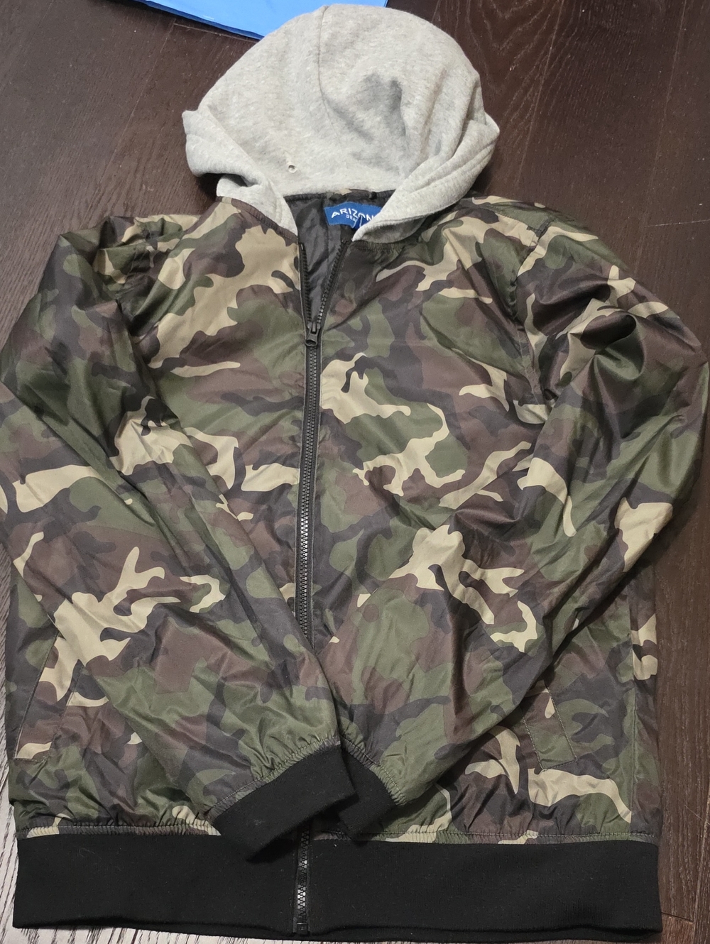 Arc'teryx Kids Camo Hooded Jacket - Green, Brown, Black